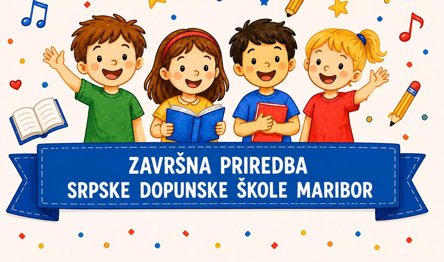 Završna priredba Srpske dopunske škole Maribor