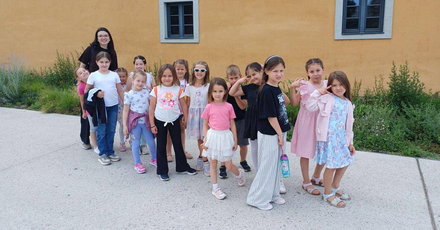 Najmlađi folklorašii, sekcija Cicibani