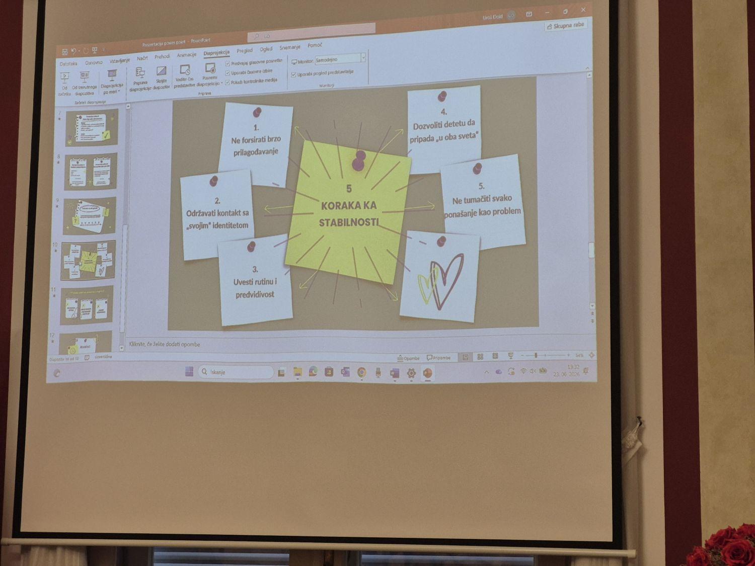 Radionica u prostorijama društva